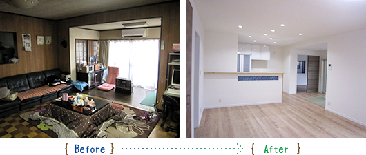 Before After