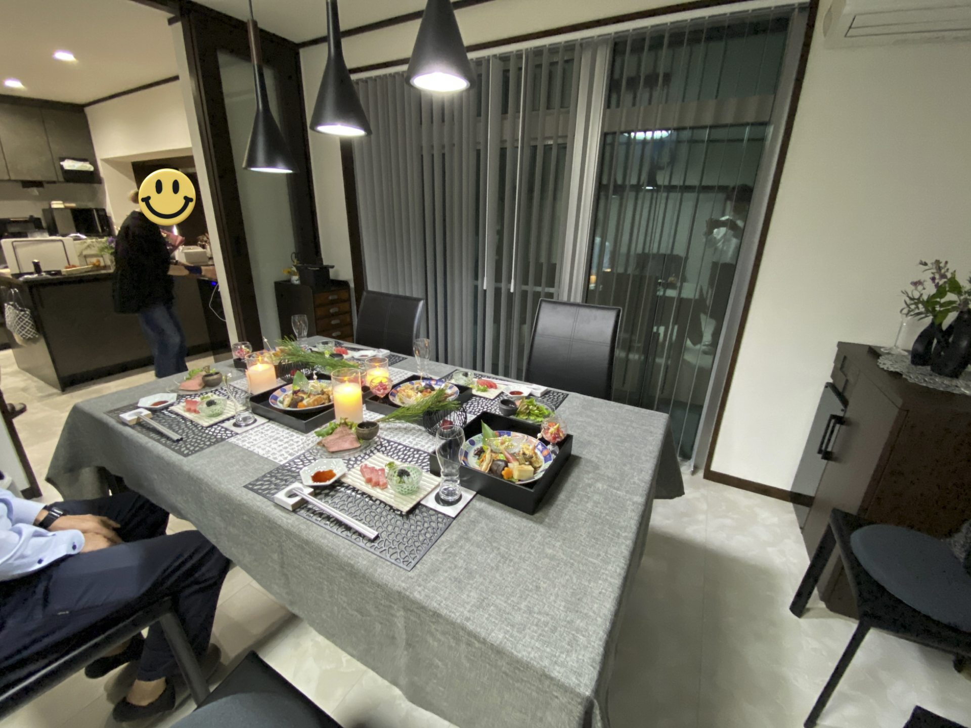 城町Y様邸 料理教室のできるアイランドキッチン